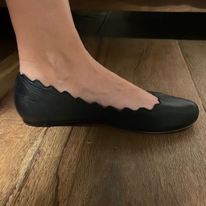 Sam Edelman black leather Flats